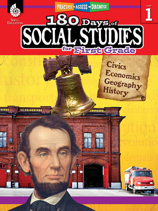 Cover image for 180 Days of Social Studies for First Grade: Practice, Assess, Diagnose